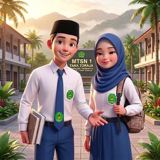 Suasana dan identitas MTsN 1 Tana Toraja